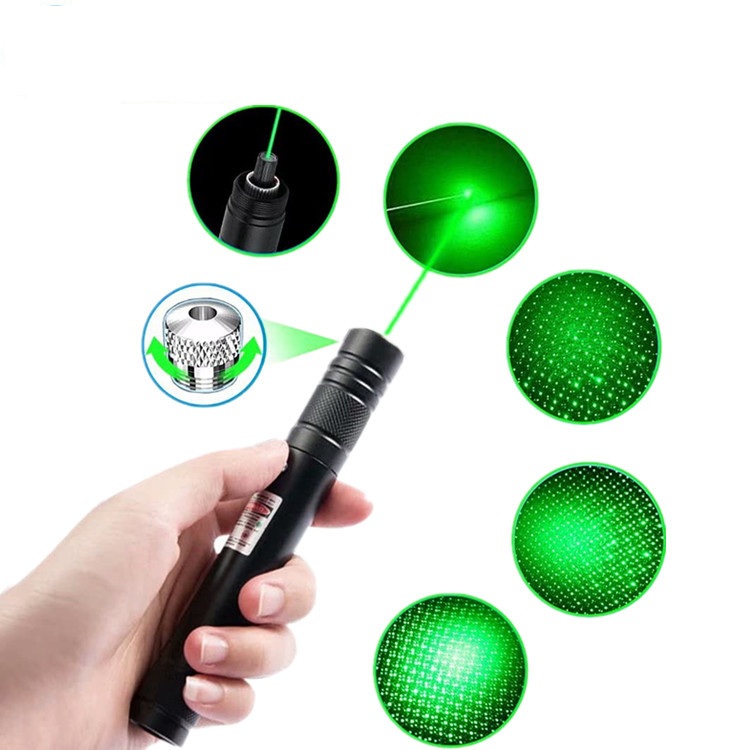 (image for) High Power Green laser Pointer USB Charging